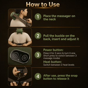 4D Deep Kneading Neck and Shoulder Massager feature view