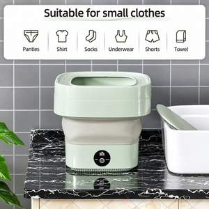 Foldable mini washing machine suitable for small clothes