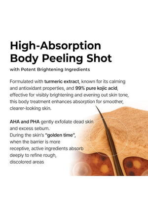 Dr Melaxin body exfoliator product visual