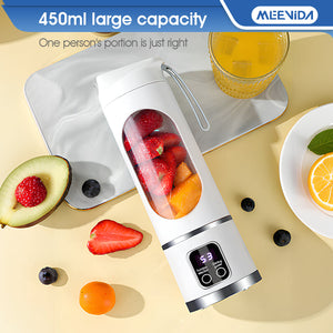 Portable Blender 450ml white lifestyle product image