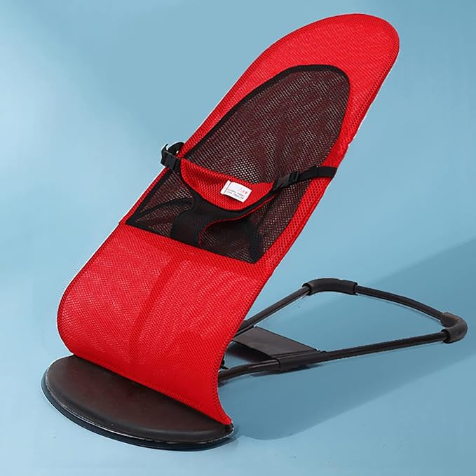 Baby bouncer chair frame and reclining design view
