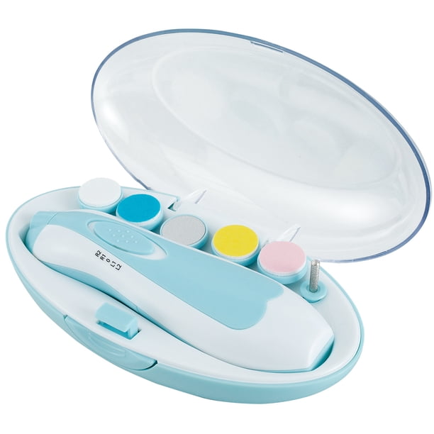 Electric baby nail file with six accessories