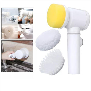 Electric cleaning brush for sink tile and kitchen cleaning