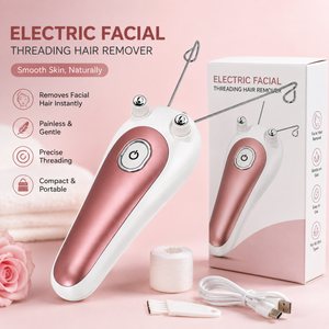 Electric facial threading hair remover product features