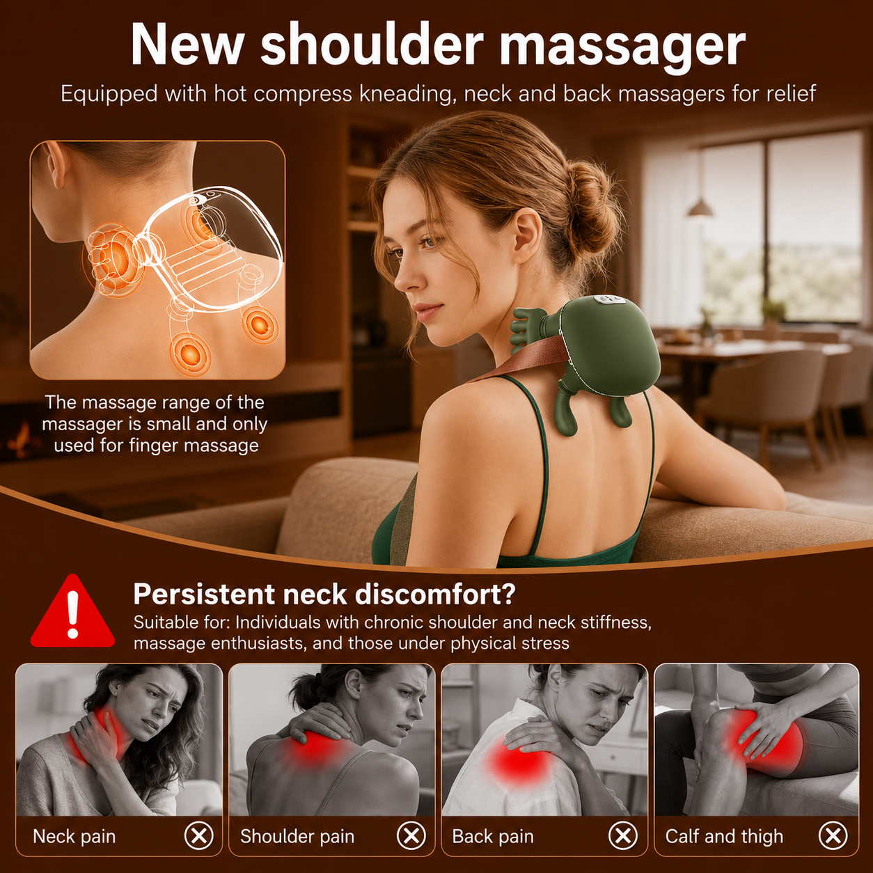 Neck and Shoulder Massager detailed product image