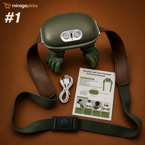 Ergonomic Heated Neck Massager fit detail
