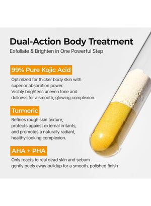 Dr Melaxin body and foot exfoliator visual