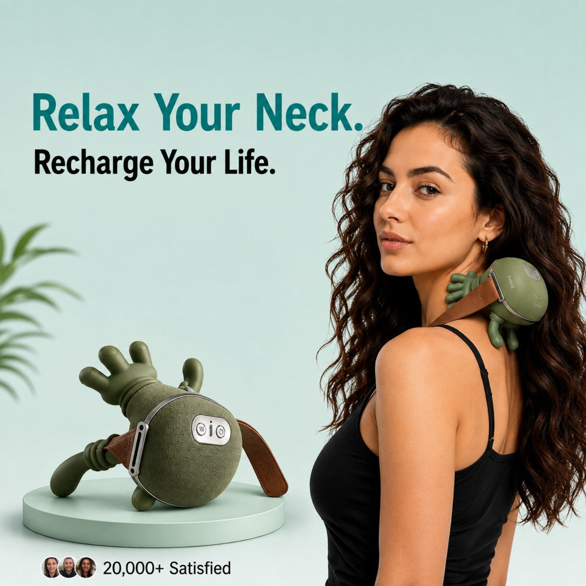 Heated Neck & Shoulder Massager with 4D Kneading featured image