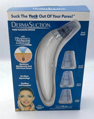 DermaSuction pore cleaning device package